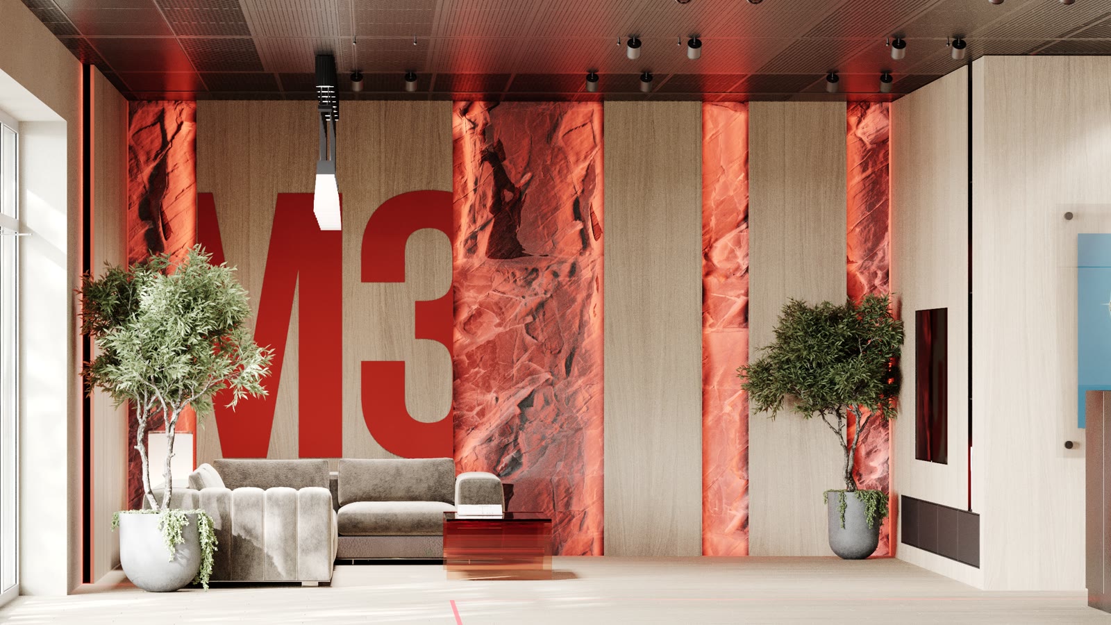 M3 salon interior
