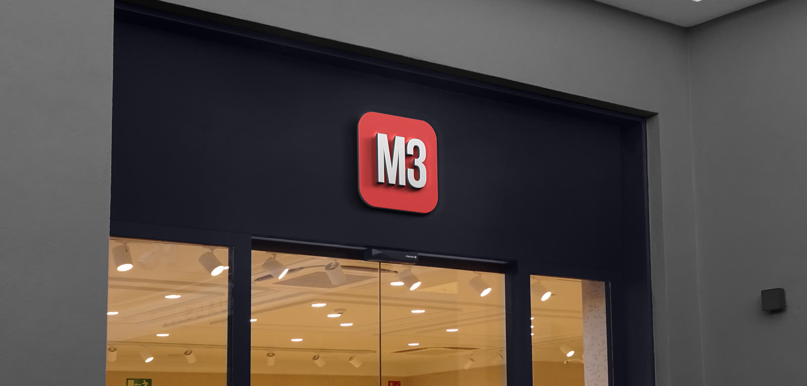 Facade sign