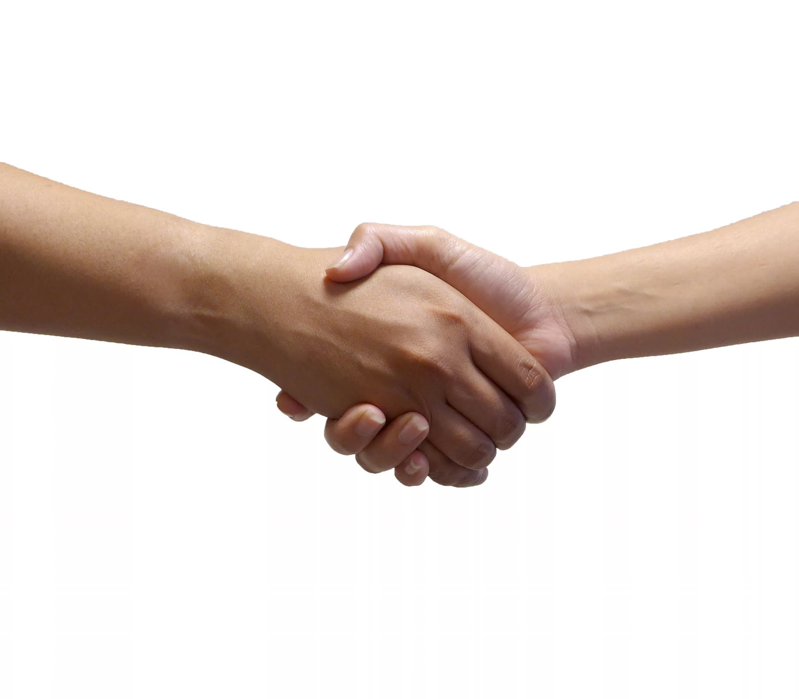 Partnership handshake
